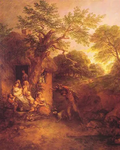 The Woodcutter's House Thomas Gainsborough